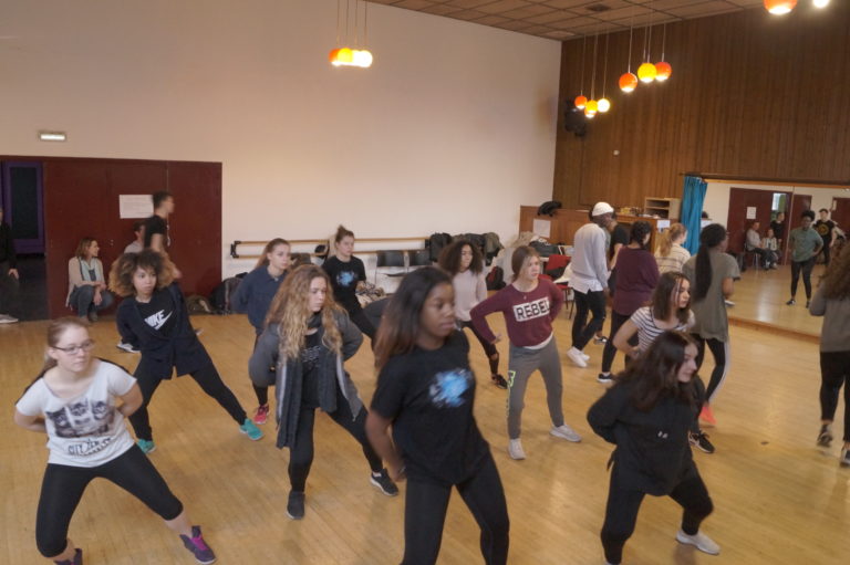 Stage hip hop les jeunes se