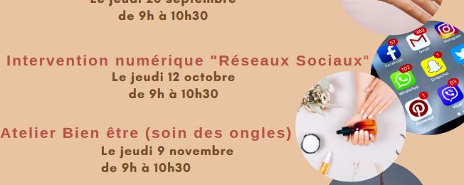 Le retour des pauses café du clos de l’Arche !