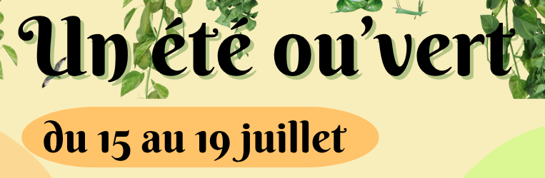 Programme du 15 au 19 juillet au Centre Social de la Gare