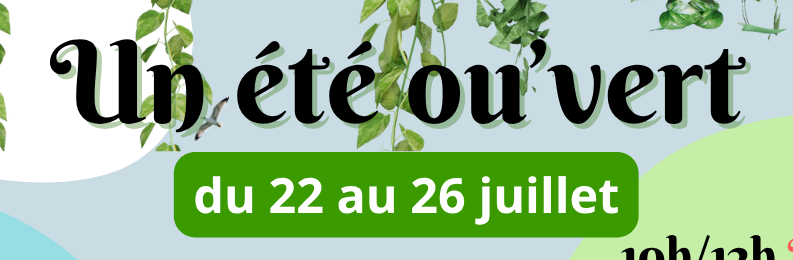 Programme du 22 au 26 juillet du Centre de la Gare